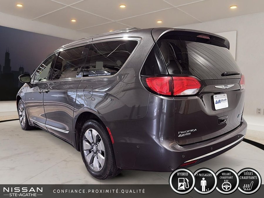 Chrysler Pacifica Hybrid LIMITED | HYBRIDE RECHARGEABLE | CUIR | TV/DVD | SIÈGES VENTILÉS | CARPLAY 2018 Gris