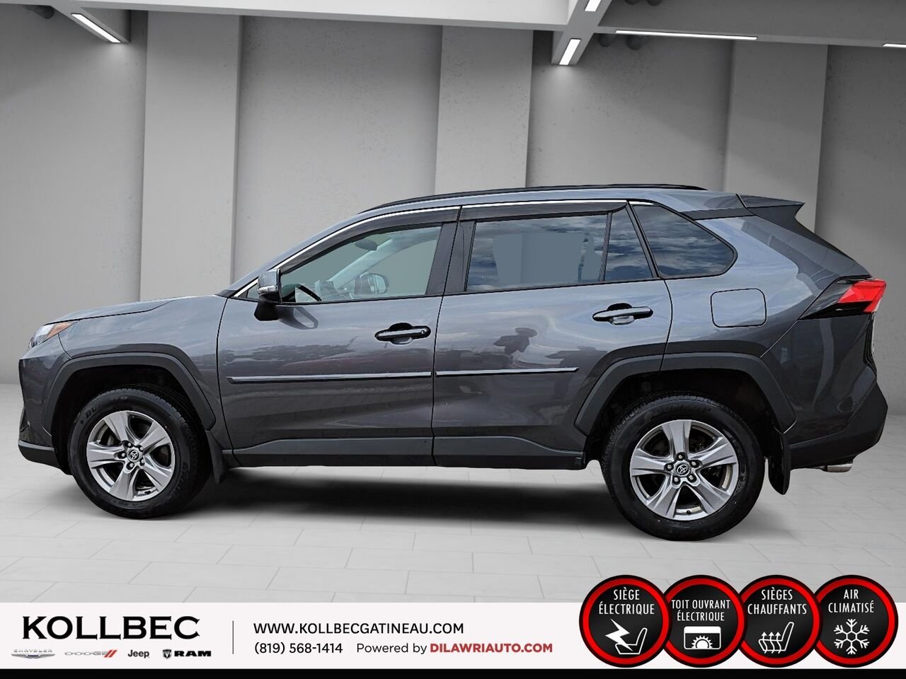 2022 TOYOTA RAV4 U19500 | XLE AWD Grey Gatineau - photo #18