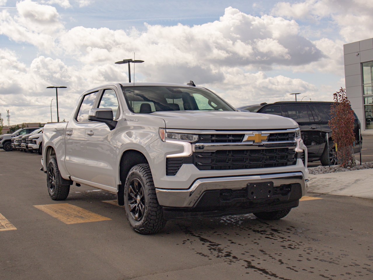 2025 Chevrolet Silverado 1500 4WD Crew Cab 147 LT White Sherwood Park - photo #12