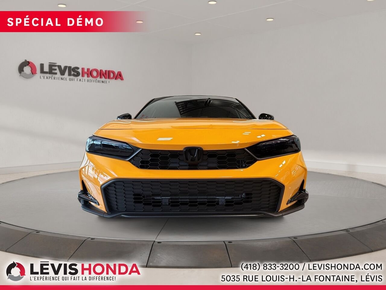 2025 Honda Civic Hatchback Sport CVT Solar Reflection Silver Metallic Lévis - photo #1