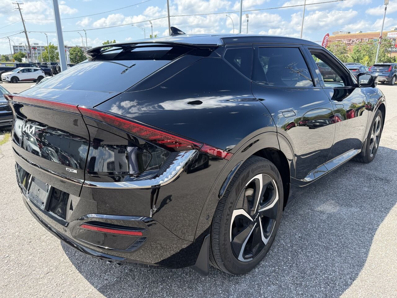2024 KIA EV6 GT LINE Land TI avec ensemble GT-Line 1 Black Gatineau - photo #22