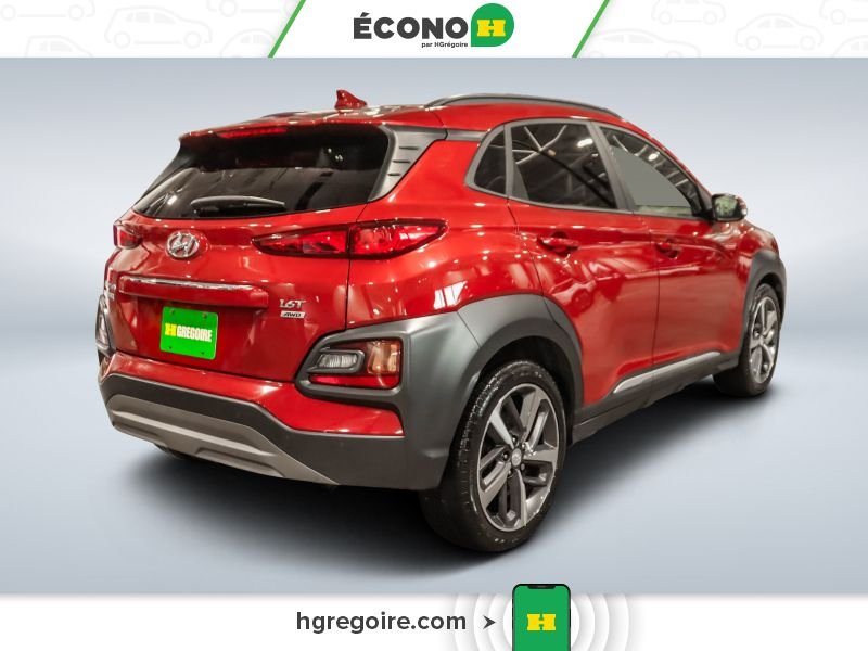 Hyundai Kona 822130 | Ultimate AWD CUIR TOIT BLUETOOTH CAMÉRA MAGS 2020 Rouge Laval - photo #7