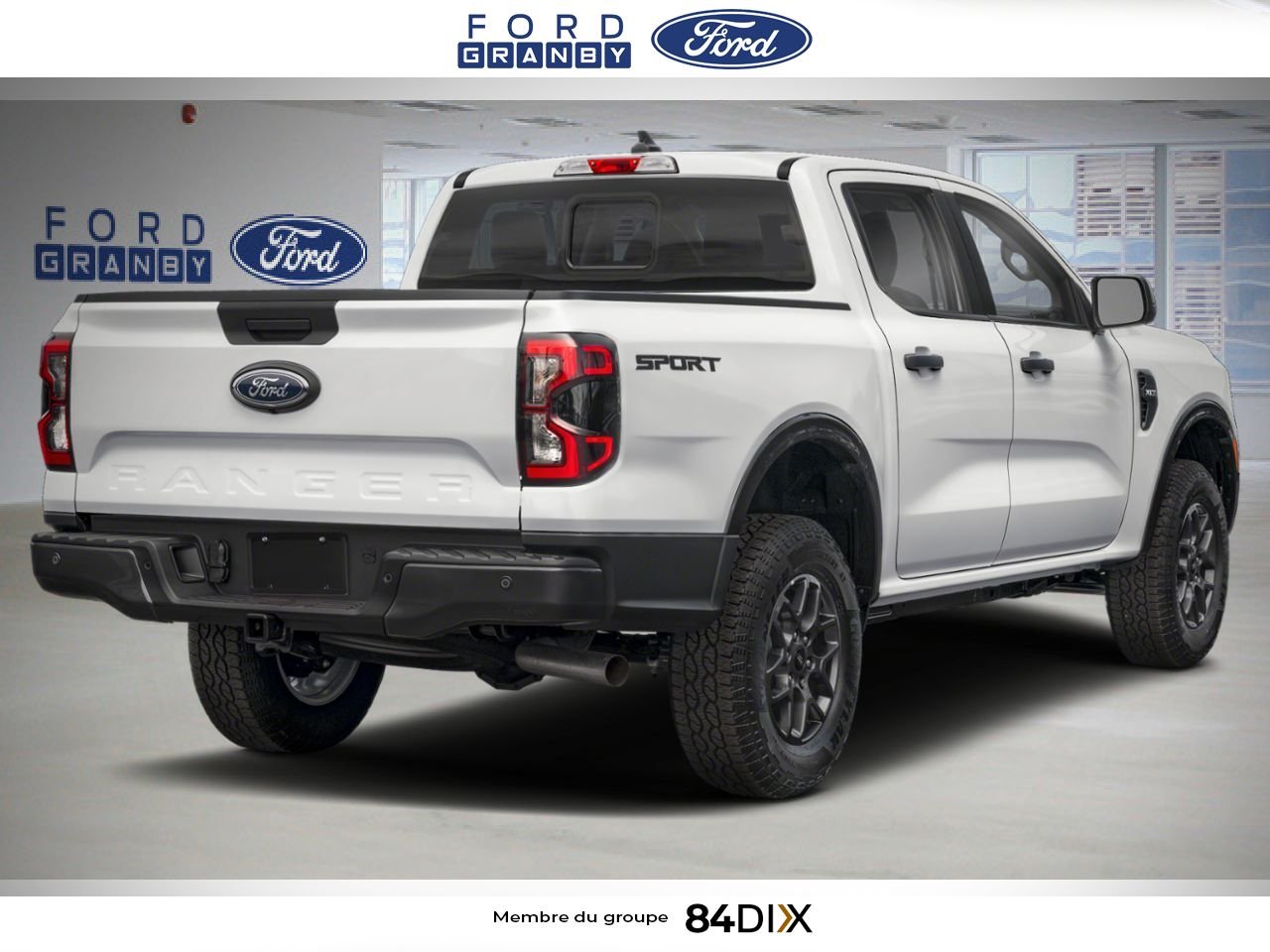 Ford Ranger 2026 Blanc Oxford Granby - photo #2