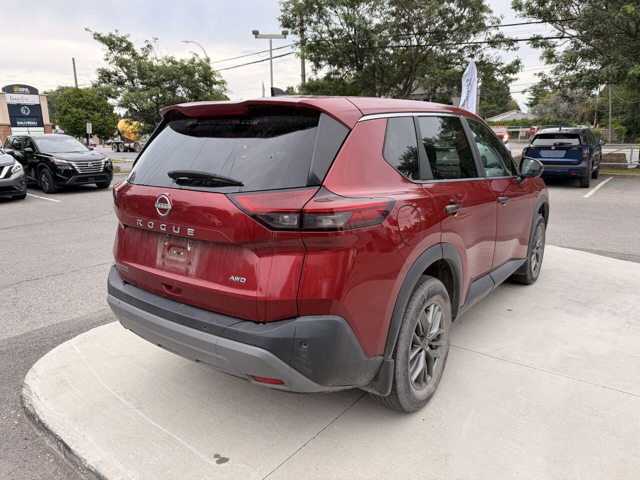 Nissan Rogue S AWD 2023 Rouge Châteauguay - photo #5