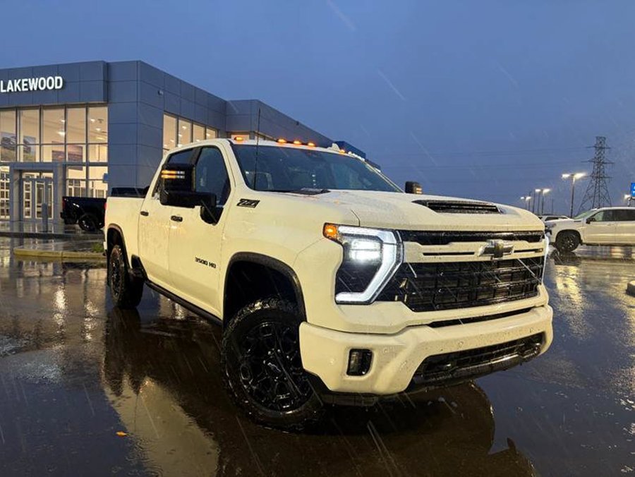 2024 Chevrolet Silverado 3500HD LTZ Plus Z71 Sport Edition 6.6L Duramax | Power Sunroof White