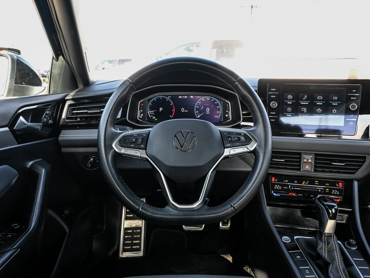 2025 Volkswagen Jetta Comfortline Auto Black Sherwood Park - photo #20