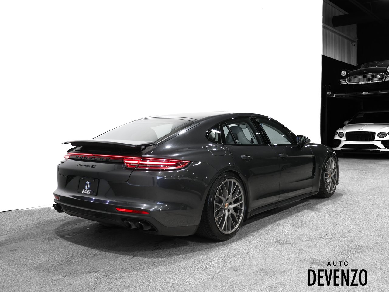 Porsche Panamera 2018 Gris Saint-Eustache - photo #2