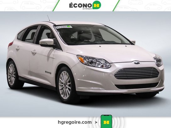 Ford Focus Electric AUTO A/C GR ELECT MAGS CUIR NAVIGATION CA 2018 Blanc