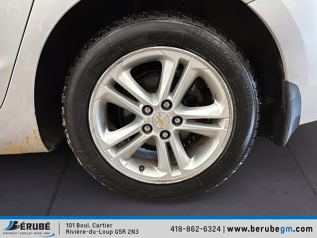 2018 CHEVROLET CRUZE LT 1.6L berline 4 portes avec 1SH Silver Rivière-du-Loup - photo #6