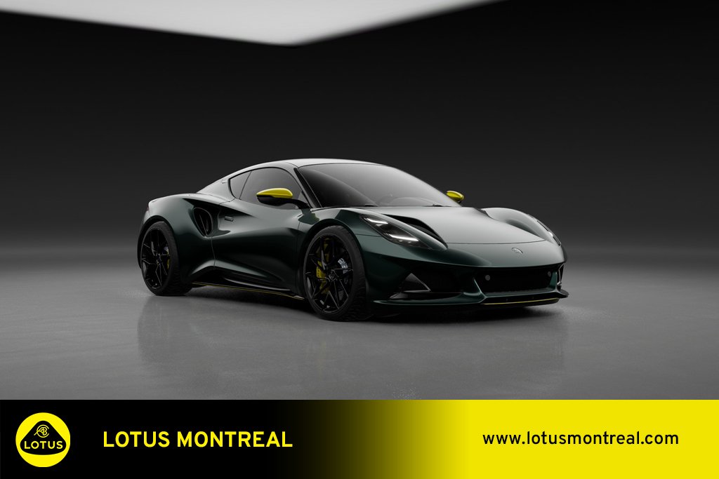 Lotus Emira Turbo SE Racing Line 2026 Vert Kirkland - photo #2