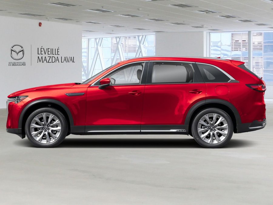 Mazda CX-90 hybride léger 2026 2026 Rouge vibrant cristal métallisé