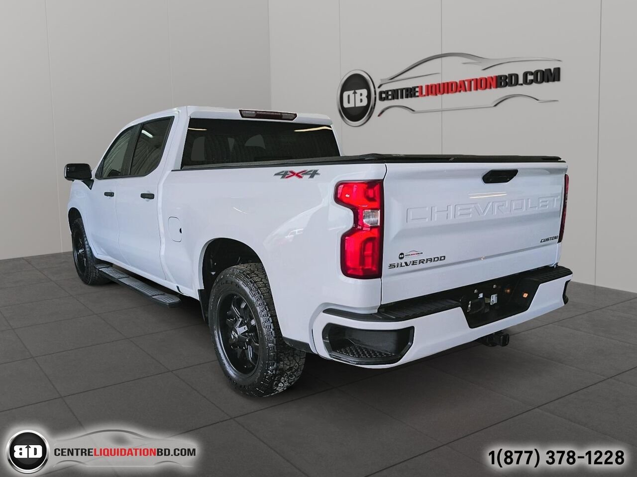 Chevrolet Silverado 1500 LTD CUSTOM CREW CAB 2.7L TURBO 4X4 BOITE 6.5P | A8660A 2022 Blanc Granby - photo #7