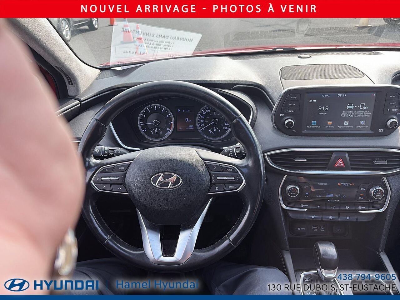 2020 Hyundai Santa Fe Red Saint-Eustache - photo #11