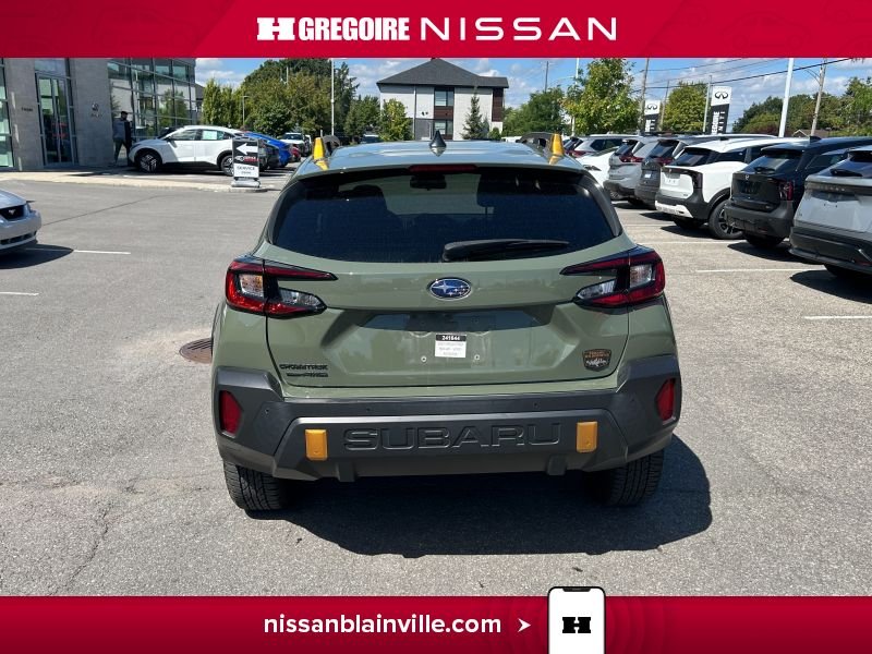 Subaru Crosstrek BA6398 | Wilderness AWD 1 PROPRIO 0 ACCIDENT VÉHICULE RARE 2024 Vert Laval - photo #13