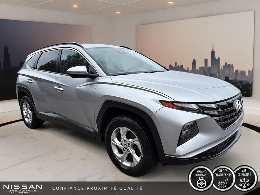 2023 Hyundai Tucson PREFERRED TI | 1 PROPRIÉTAIRE | VOLANT CHAUFFANT | DÉMARREUR À DISTANCE | CARPLAY Silver