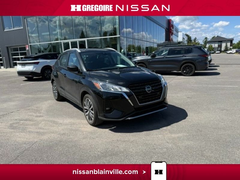 Nissan Kicks BR6359 | SV BAS KILO 1 PROPRIO A PARTIR DE 2.99% 2021 Noir Laval - photo #0