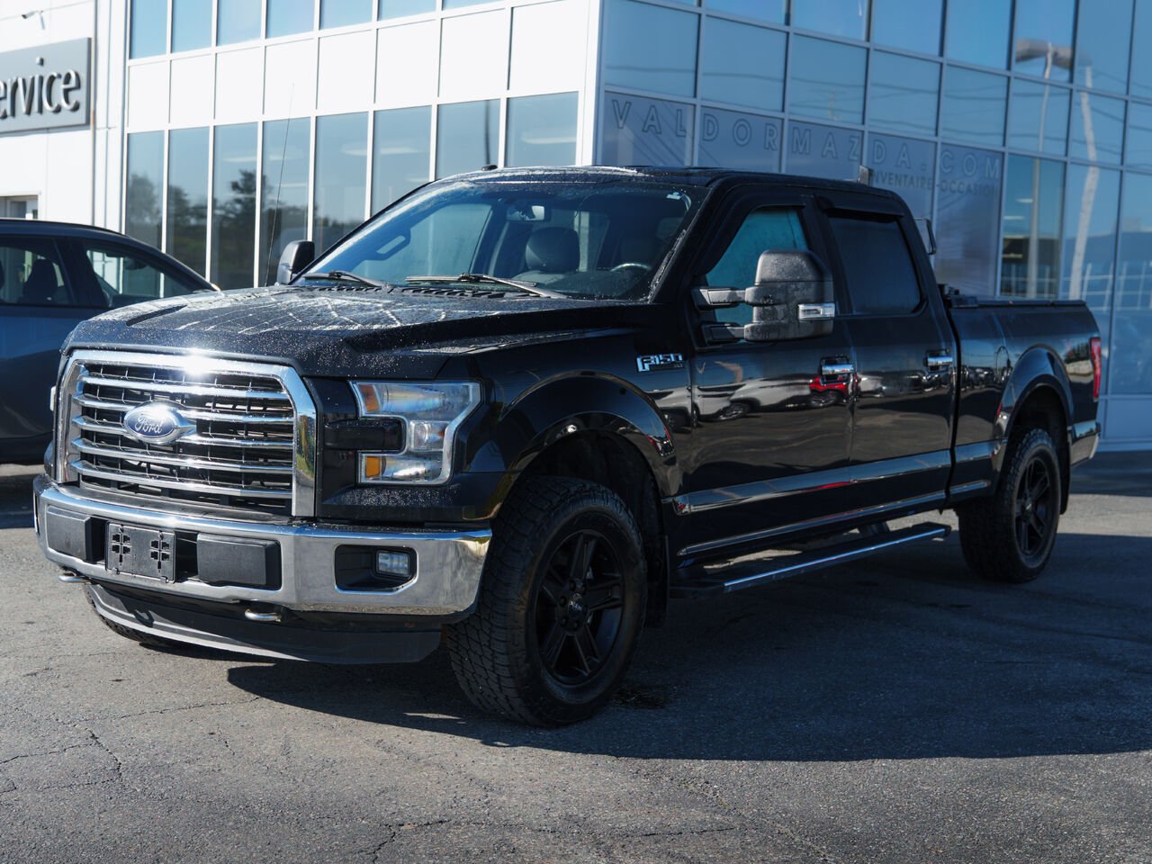 Ford F-150 A2656 | Cab SuperCrew 4RM 145 po XLT 2016 Noir Val-d'Or - photo #3