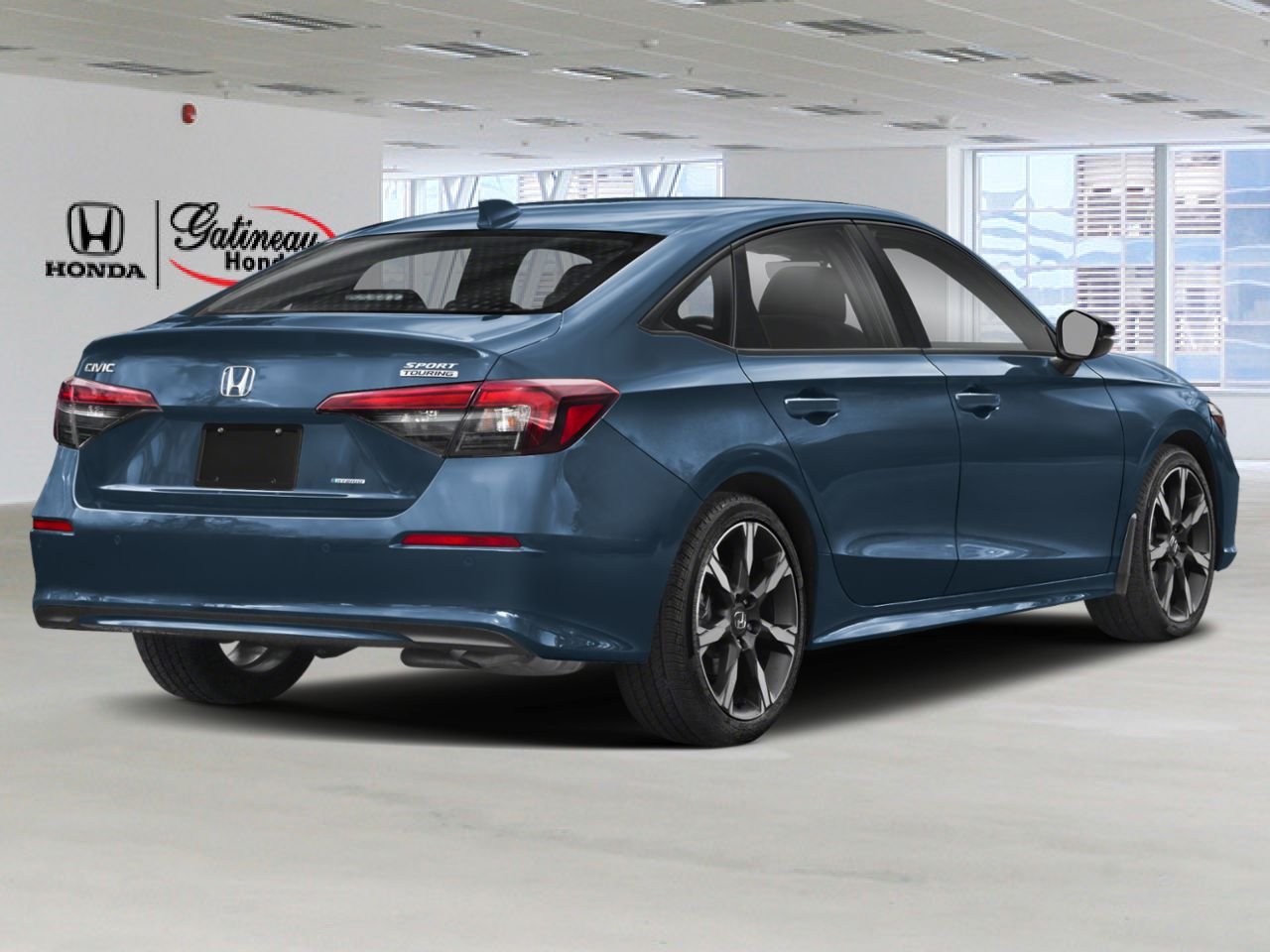 2026 Honda Civic hybride berline Sport Touring eCVT Blue Gatineau - photo #1