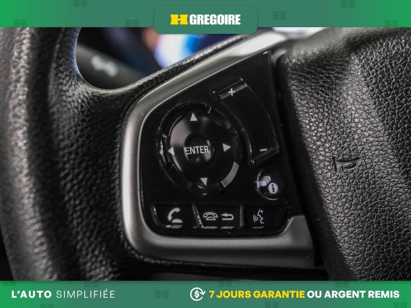 Honda Civic 821871 | LX AUTO AC GR ELECT CAMERA DE RECUL BLEUTOOTH 2019 Bleu Laval - photo #17