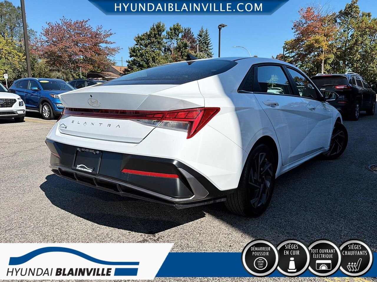 2024 Hyundai Elantra White Blainville - photo #3