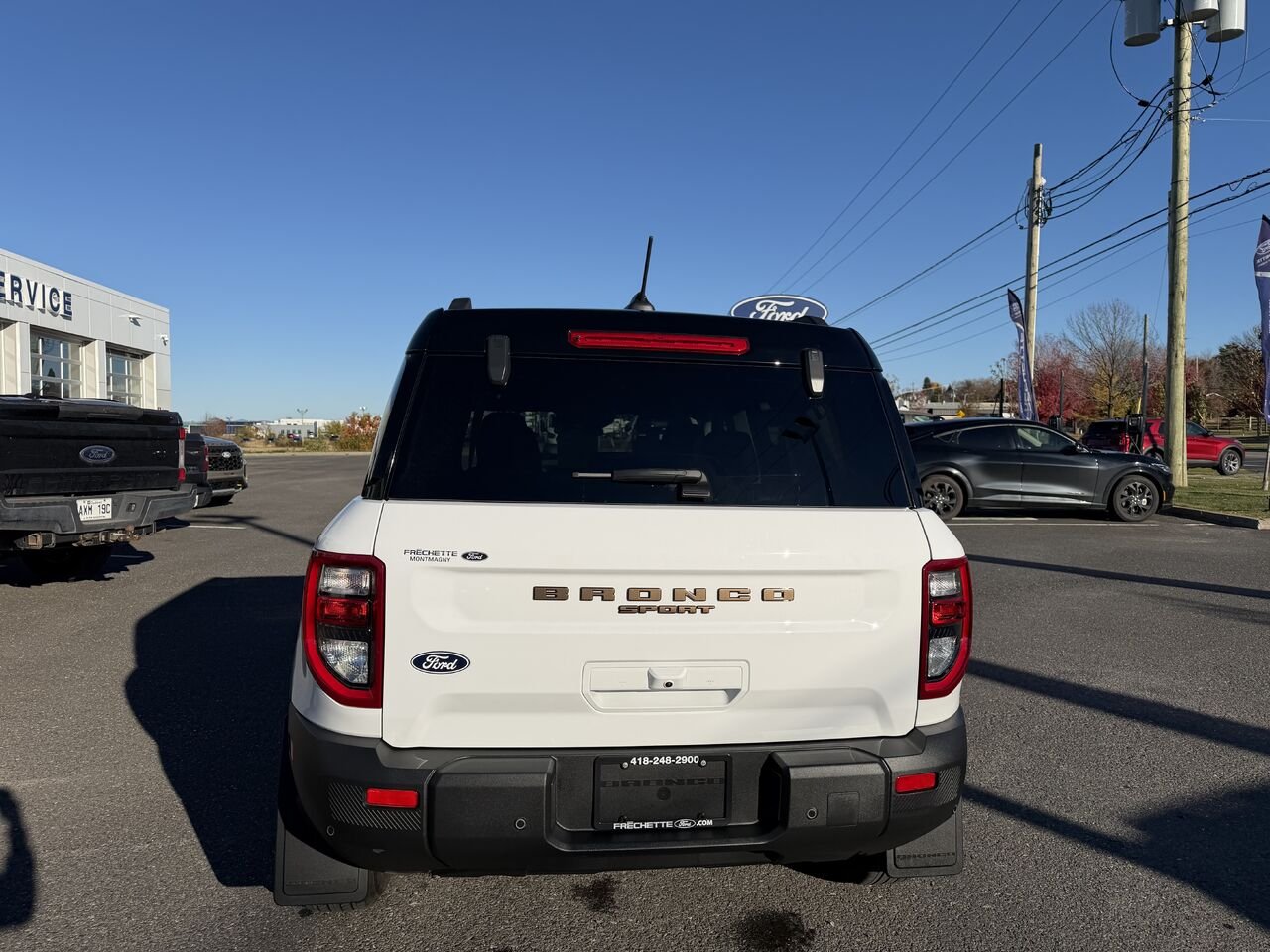 2026 Ford BRONCO SPORT White Montmagny - photo #2