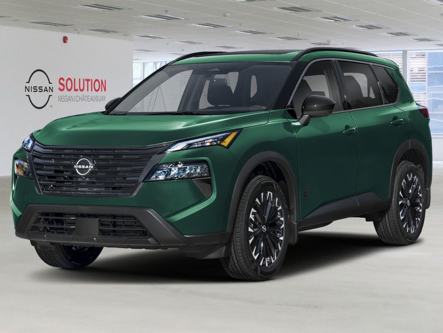 2026 NISSAN Rogue ROGUE SV DARK ARMOR Obsidian Green Pearl