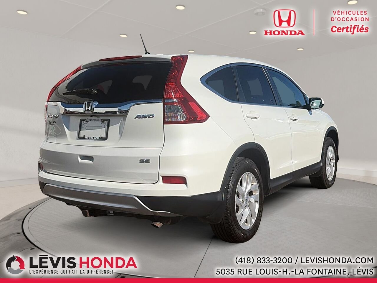 2016 Honda CR-V SE 4WD SE 5 portes TI White Lévis - photo #5