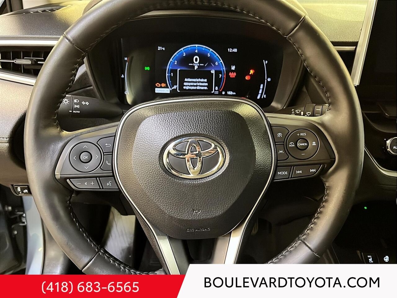 Toyota Corolla Cross 100590A-66 | LE, AWD 2026 Bleu Québec - photo #10