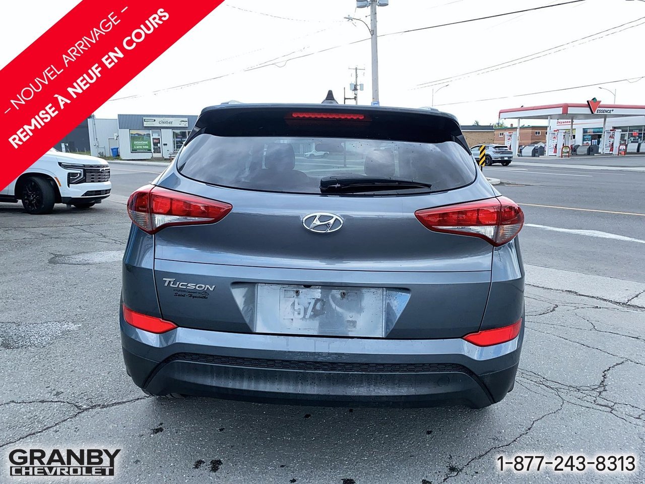 Hyundai Tucson SE traction av | 26-0911A 2018 Gris Granby - photo #5