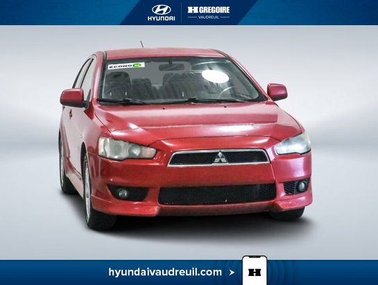2010 Mitsubishi Lancer 2010 Red