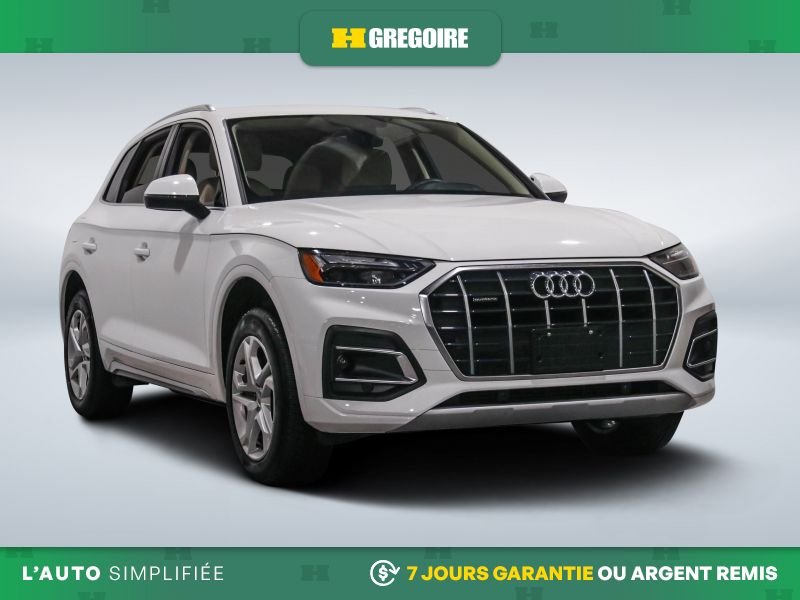 Audi Q5 Komfort AWD AUTO CUIR NAV MAGS CAM RECUL BLEUTOOTH 2022 Blanc