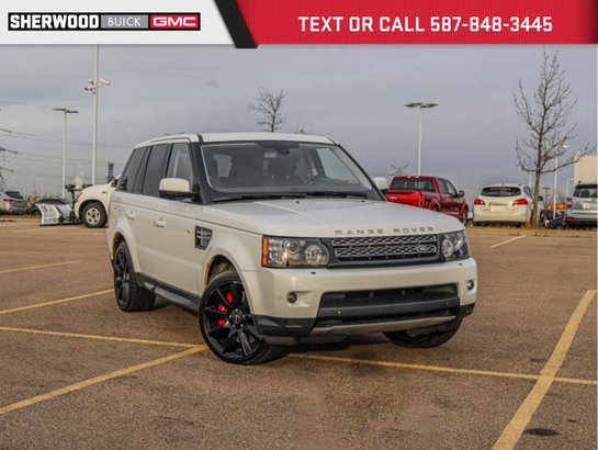 2012 Land Rover Range Rover Sport Supercharged 5.0L White