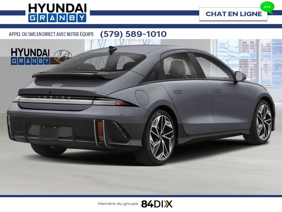 2025 HYUNDAI IONIQ 6 Preferred grande autonomie TI Nocturne Grey