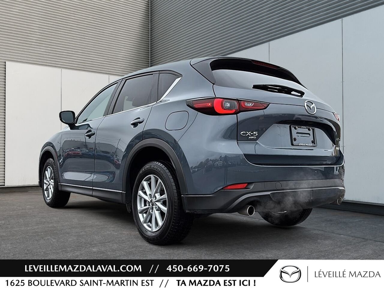 2024 Mazda CX-5 GS TI sans désactivation de cylindres Grey Laval - photo #6