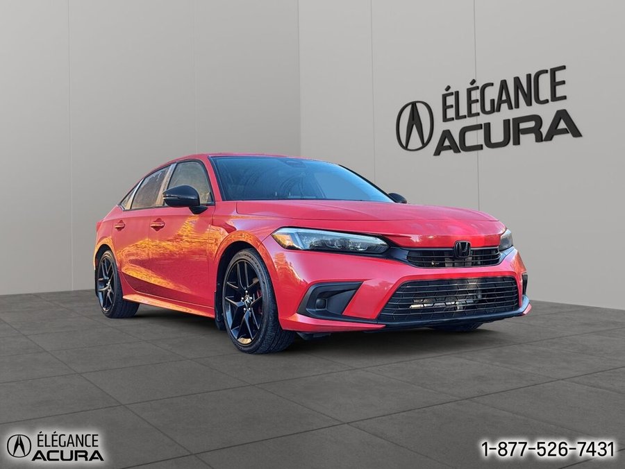 2022 Honda Civic Berline Sport CVT Red