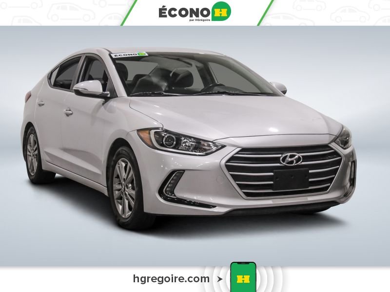 Hyundai Elantra GL AUTO A/C GR ELECT MAGS CAM RECUL BLUETOOTH 2018 Gris