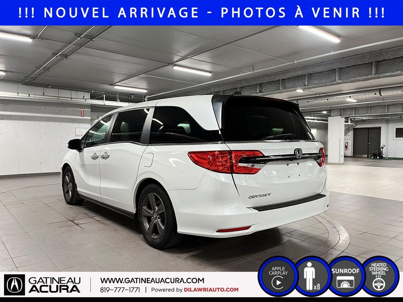 Honda Odyssey EX 2023 Blanc Ottawa & Gatineau - photo #6