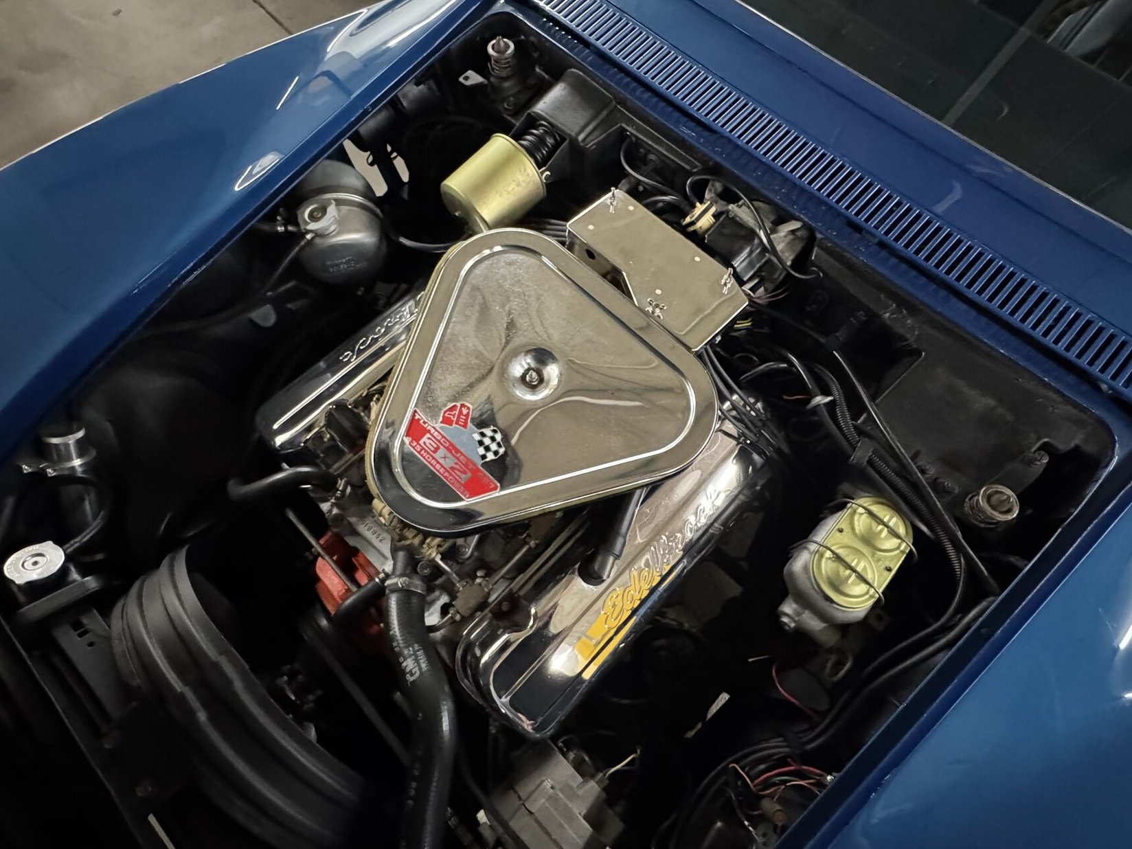 Chevrolet Corvette 1968 Bleu Montréal - photo #20