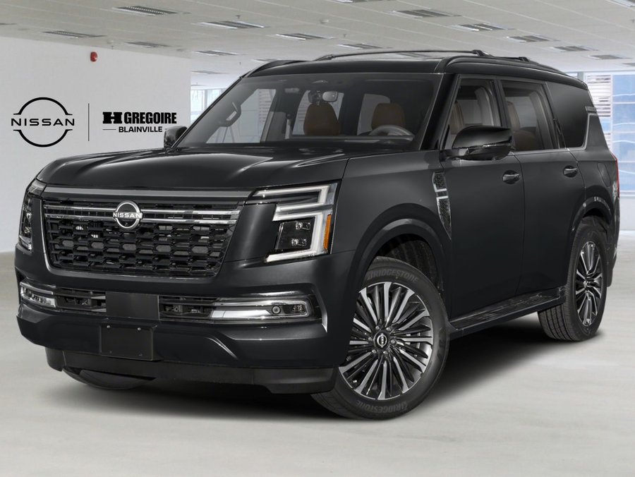 2027 Nissan Armada Platine Réserve 4x4 Super Black