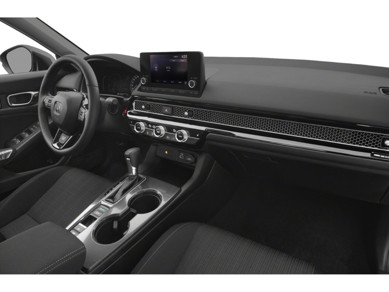 2024 Honda Civic Sedan EX Lunar Silver Metallic Saint-Eustache - photo #3