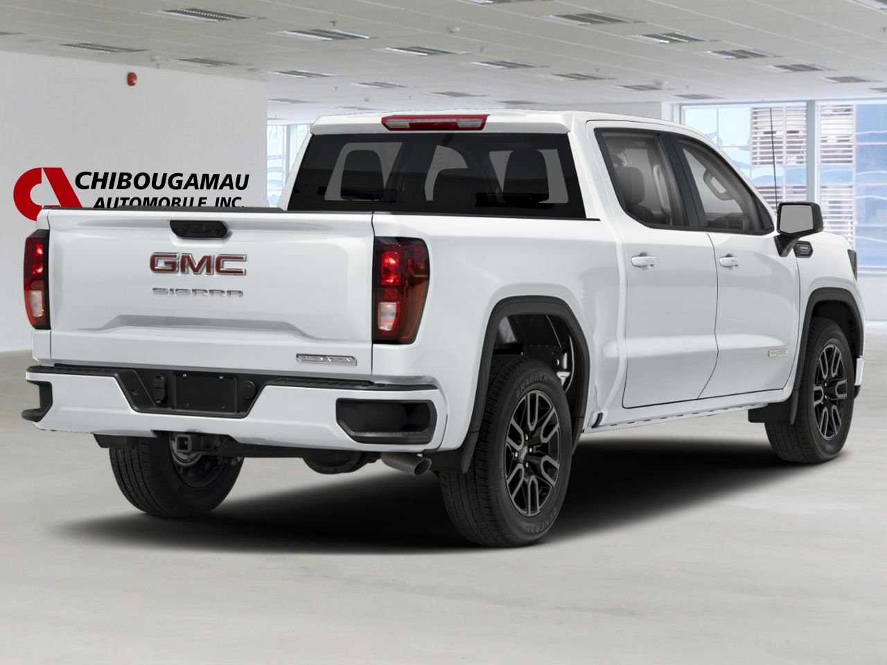 GMC Sierra 1500 K1500 SIERRA CREW CAB ELEVATION S/BOX (3SB) 2026 Blanc sommet Chibougamau - photo #1