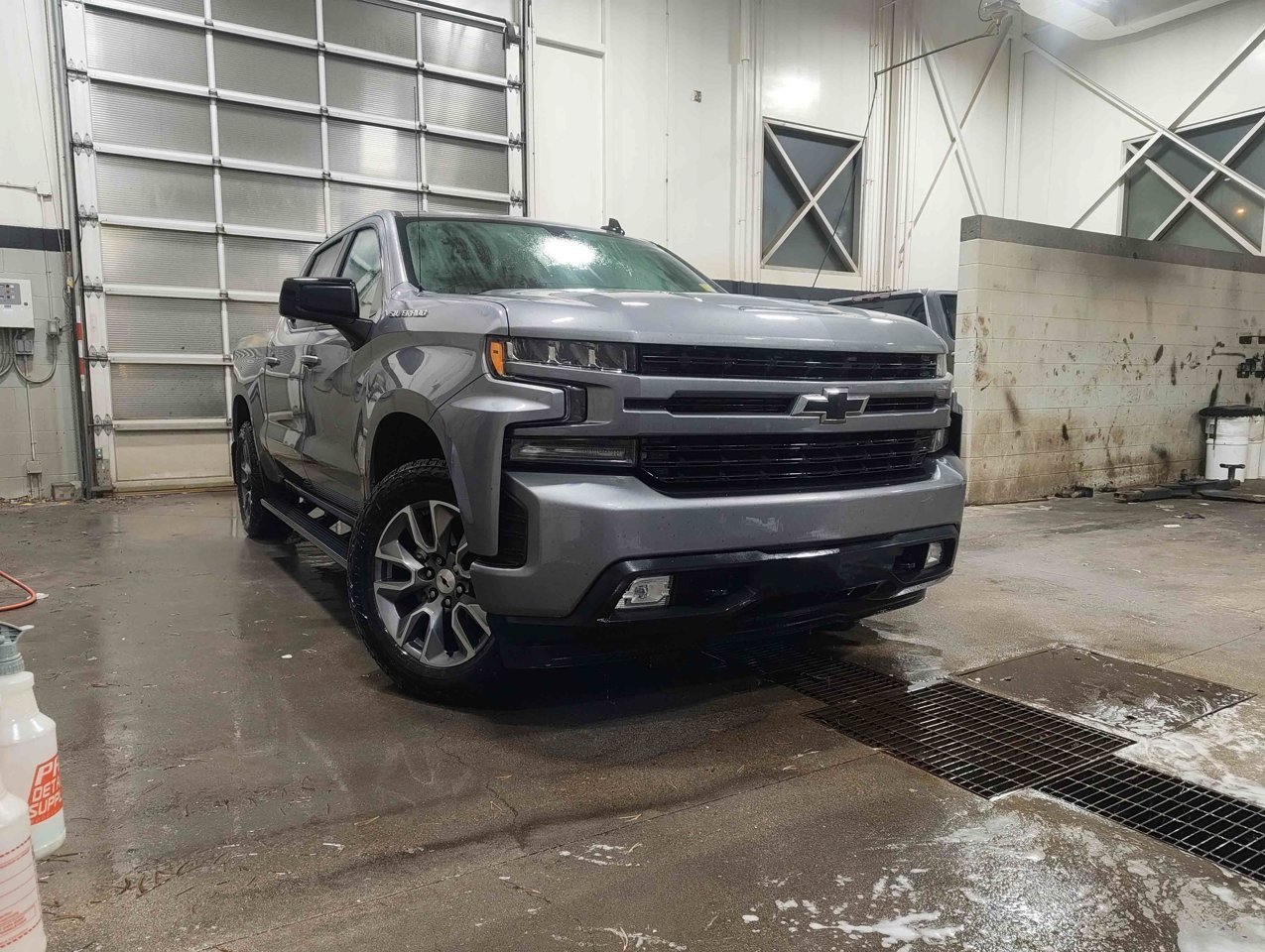 2021 Chevrolet Silverado 1500 4WD Crew Cab 147 RST Grey Sherwood Park - photo #1