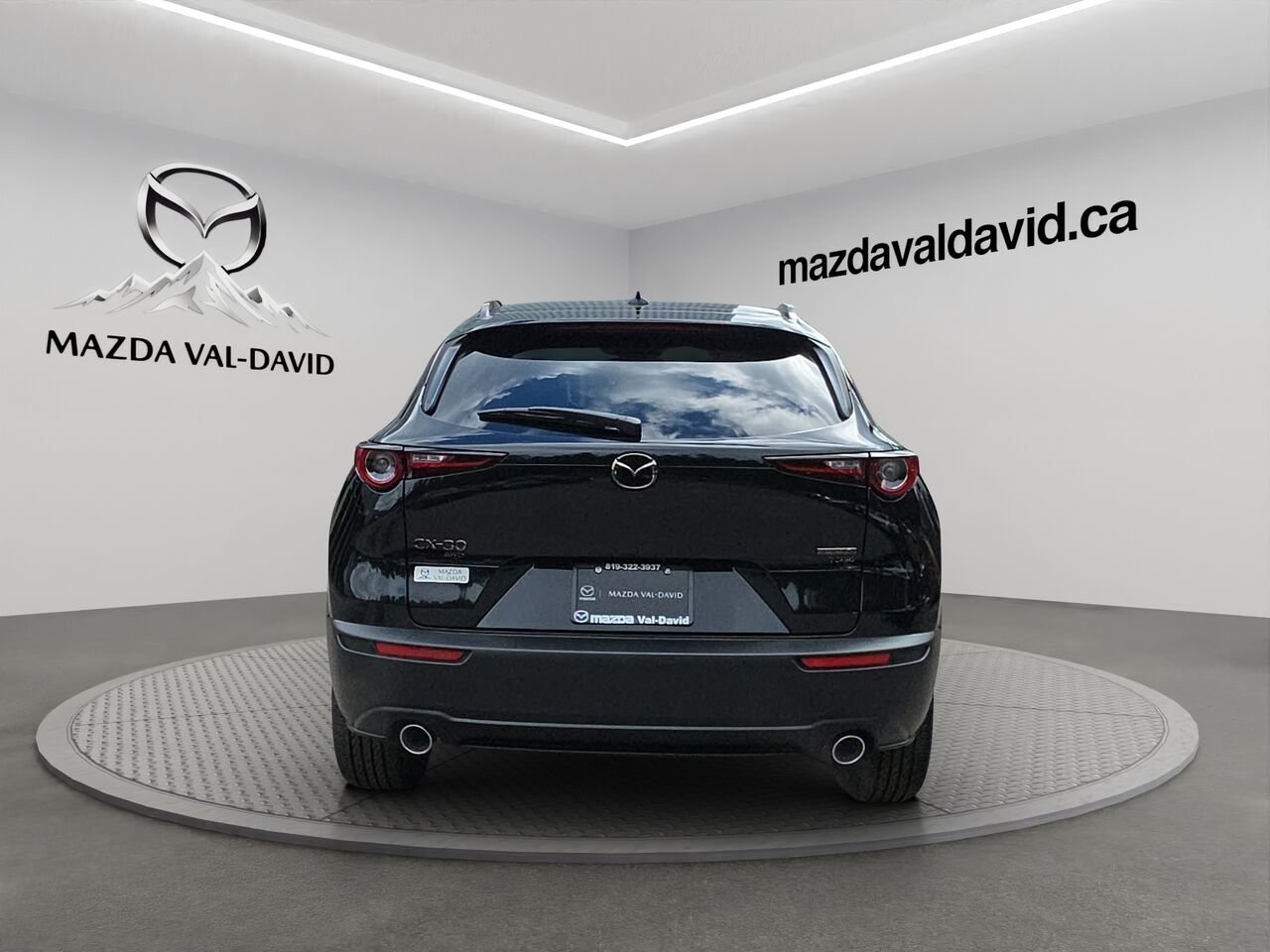 2026 Mazda CX-30 GT TI avec moteur turbo Jet Black Mica Val-David - photo #5