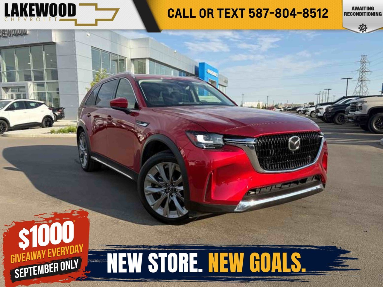 2026 Mazda CX-90 MHEV GT AWD Red Sherwood Park - photo #0