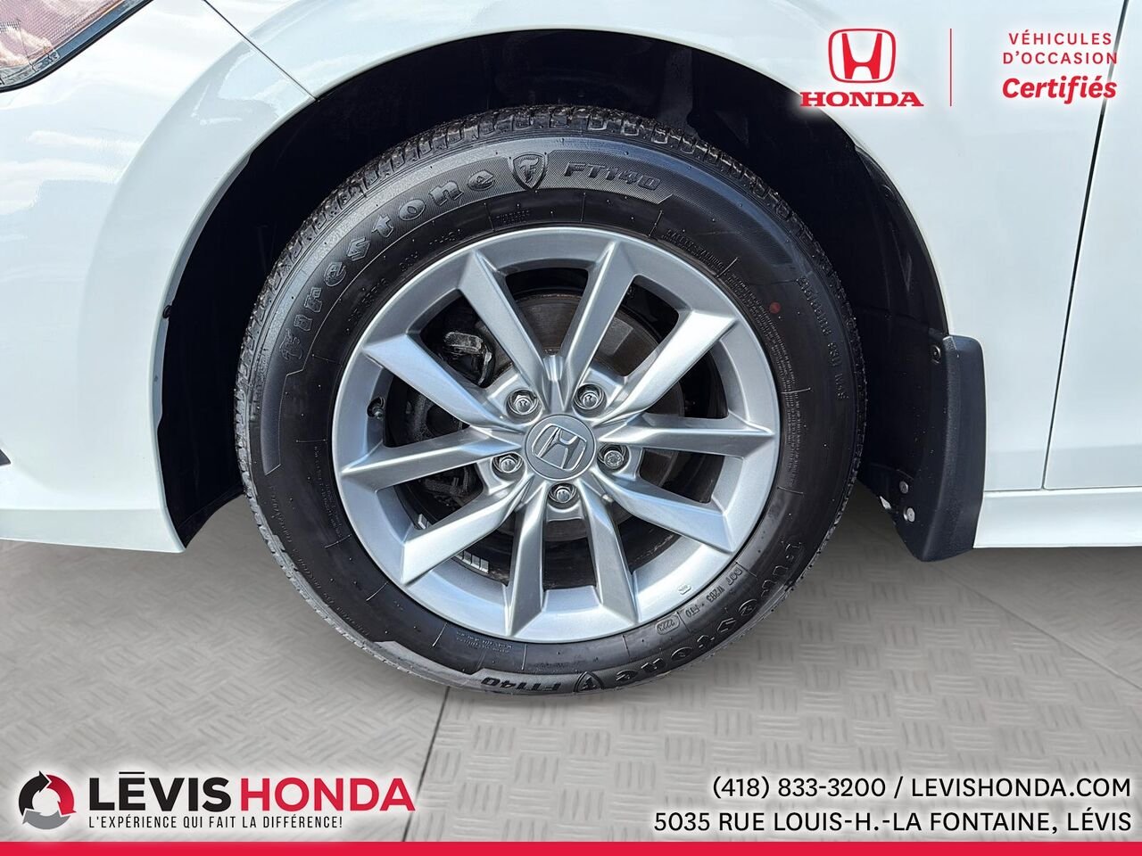 2024 Honda Civic EX EX CVT White Lévis - photo #14
