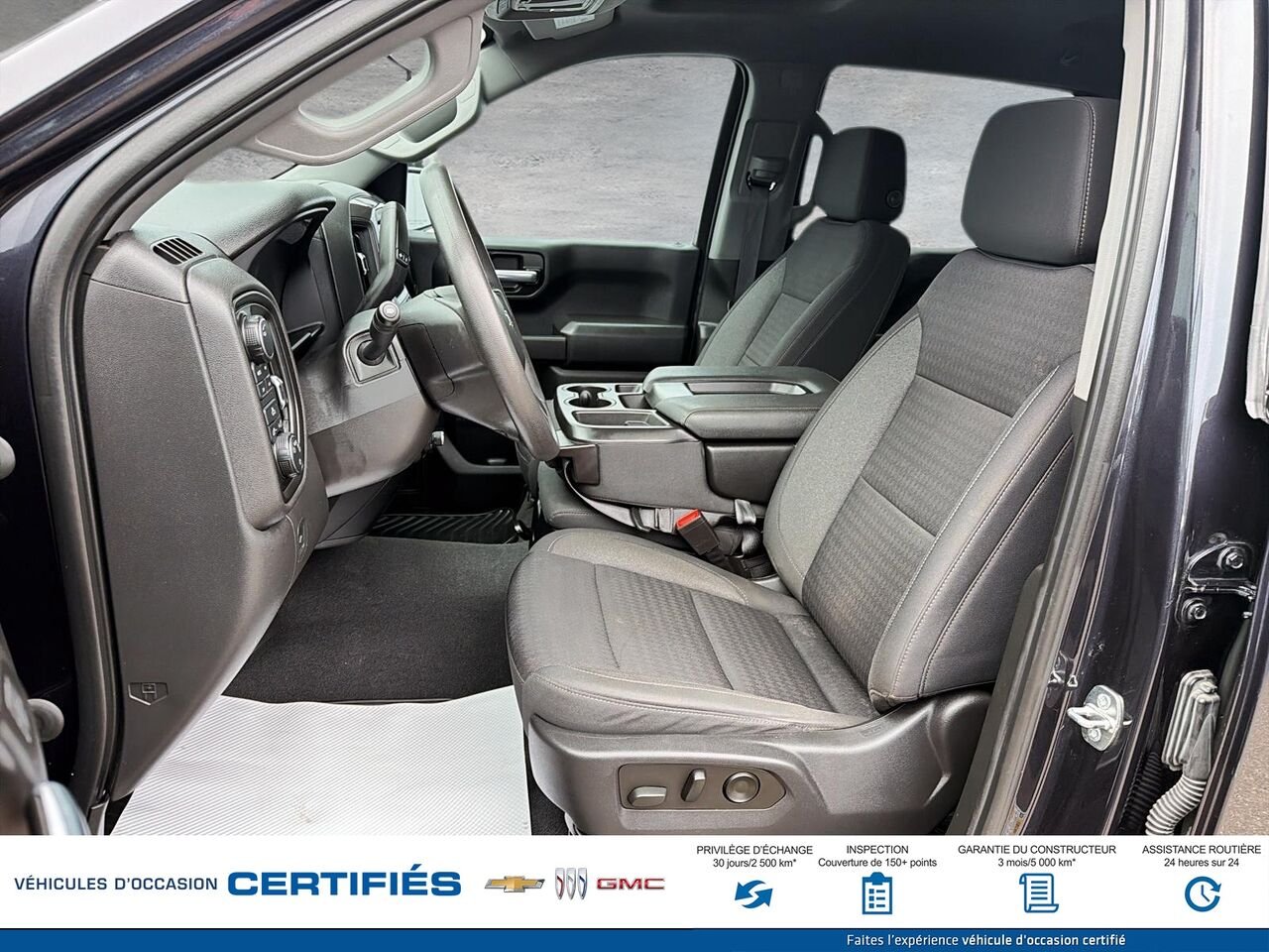 CHEVROLET SILVERADO Custom Trail Boss cabine multiplace 4RM 157 po 2022 GRIS CEND Montmagny - photo #6