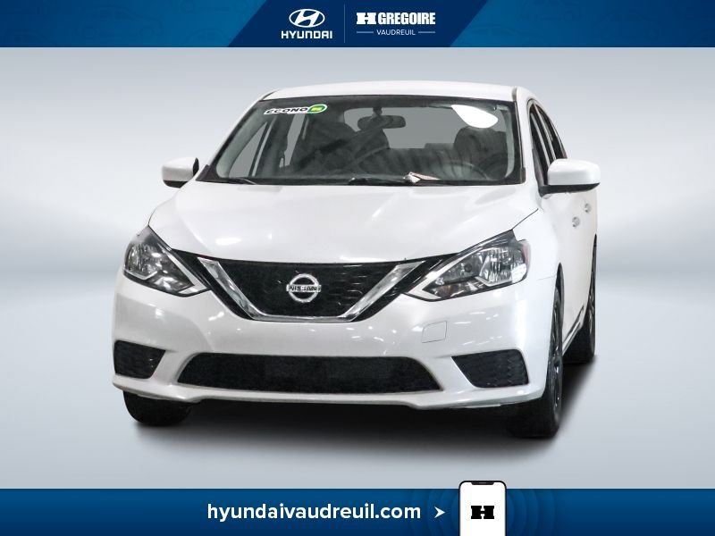 Nissan Sentra S BAS KILOS 2017 Blanc