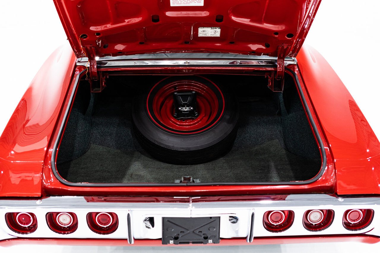 Chevrolet Impala Match N# L72 427/425 4spd 4.56gear Org Bill Of Sale | PRIX EN USD 1968 Rouge Montréal - photo #81
