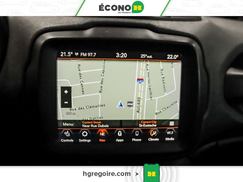 Jeep Renegade 822863A | Limited 4X4 CUIR TOIT NAV BLUETOOTH CAMÉRA MAGS 2018 Rouge Laval - photo #18