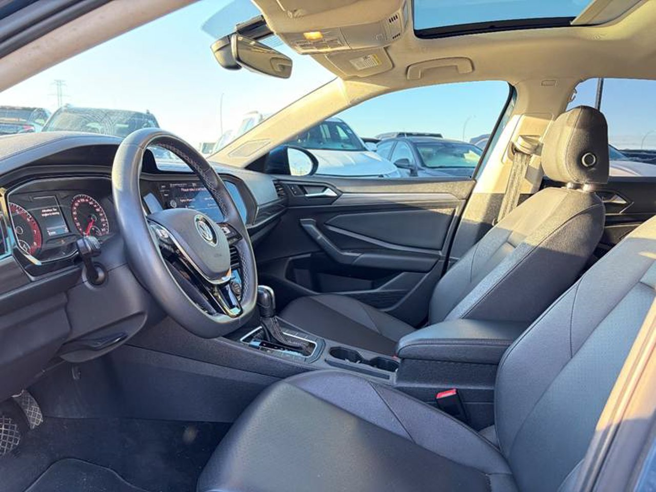 2021 Volkswagen Jetta Highline Auto Blue Sherwood Park - photo #5